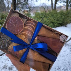 Puuviljasegu Kinkekarp 300g